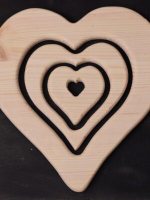 Muoto Piney Pot Coaster, set of 3