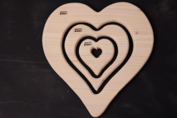 Muoto Piney Val Pot Coaster & Decoration Item, Set of 3