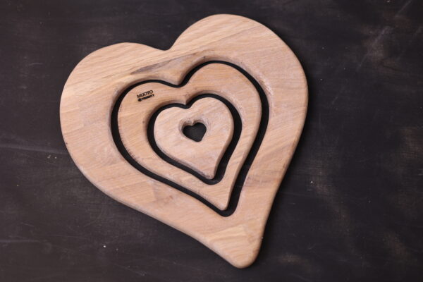 3N0A1931 Muoto Oakley Val Pot Coaster & Decoration Item, Set of 3