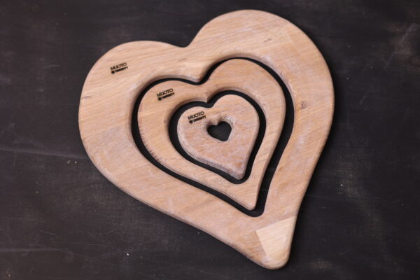 3N0A1932 Muoto Oakley Val Pot Coaster & Decoration Item, Set of 3