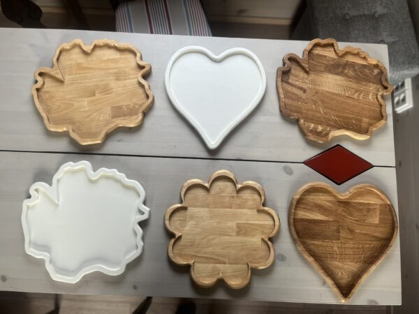 Flora Peony Oakley Tray