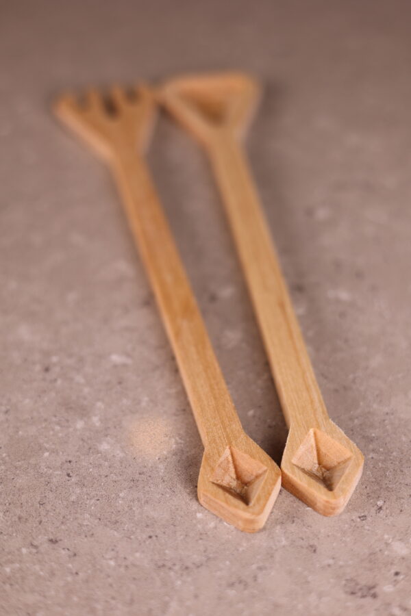 3N0A2626 Sosimet I Birky Wooden Utensils, pair