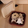 Aarre Box with Christmas Tree Ornament pieces Aarre Box with Christmas Tree Ornament pieces